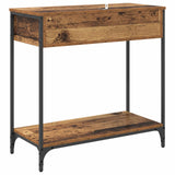 Console Table Old Wood 75 x 34.5 x 75 cm Engineered Wood 882248