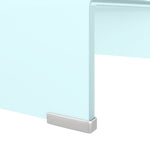 TV Stand/Monitor Riser Glass Green 40x25x11 cm 244142
