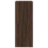 Shoe Cabinet with 2 Flip-Drawers Brown Oak 60x42x108 cm 3214391
