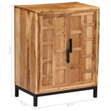 Sideboard Solid Acacia Wood 60x35x76 cm Brown 246135