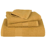 Bath Towels "FROGN" 10 pcs Gold 100x150 cm 360 gsm 136814