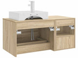 Bathroom Furniture Set 2 pcs Sonoma Oak Engineered Wood 3403890