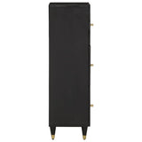 Highboard 40x33x110 cm Solid Wood Mango 358349