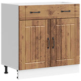 Kitchen Base Cabinet Lucca Old Wood Engineered Wood 853745