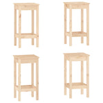 5 Piece Bar Set Solid Wood Pine 3124737