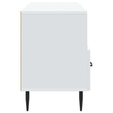 TV Cabinet with Drawer White 102 x 34.5 x 50 cm Engineered Wood 894905