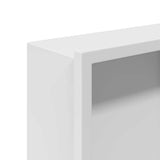 Shower Niche White 30 x 20 x 9.5 cm Stainless Steel 42012661