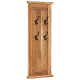 Coat Racks 2 pcs Solid Wood Acacia 38x100 cm 337854