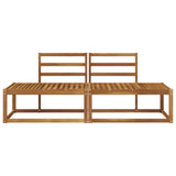Outdoor End Sofa 2 Piece Natural 182.5 x 63 x 73 cm 900478