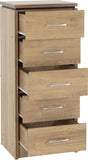 ZNTS Charles 5 Drawer Narrow Chest 100-102-021