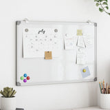 Magnetic Whiteboard 80x60x1.7 cm Aluminium 4005349