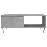 Coffee Table Concrete Grey 90x60x35 cm Engineered Wood 827064