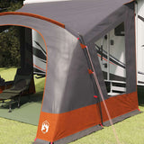 Caravan Tent 5-Person 5-Person Grey and Orange 42001085