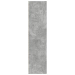 Wardrobe Concrete Grey 80x50x200 cm Engineered Wood 3307723
