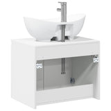 Bathroom Furniture Set White Engineered Wood 3404340
