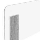 Headboard Grey Sonoma Engineered wood 888601