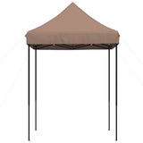 ZNTS Foldable Party Tent Pop-Up Brown 200x200x306 cm 4004988