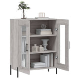Sideboard Grey Sonoma 69.5x34x90 cm Engineered Wood 827802