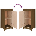 Sideboard Honey Brown 39x35x80 cm Solid Wood Pine 813730