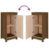 Sideboard Honey Brown 39x35x80 cm Solid Wood Pine 813730