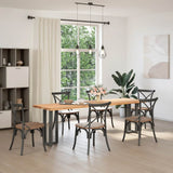 Console Table Legs T-Shaped 2 pcs Anthracite 38x25x cm Steel 4013046