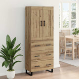 Highboard 2 pcs Artisan Oak 69.5 x 34 x 180 cm 3415950