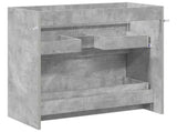 Bathroom Under Sink Cabinet Concrete Grey 78.5 x 37.5 x 81 cm 890739