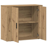 Sideboard Artisian Oak 80x33x70 cm Engineered Wood 857074