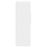 Highboard White 30x42,5x124 cm Engineered Wood 846152