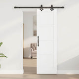 Sliding Door ORKDAL White 61 x 198.5 cm Solid Pine Wood 3333605
