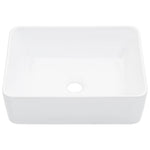 Wash Basin 40x30x13 cm Ceramic White 143919