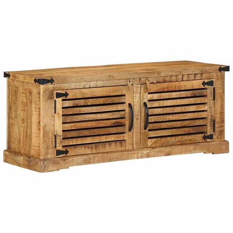 Shoe Cabinet Brown 110 x 38 x 45 cm Solid Mango wood 4019630