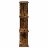 Wall Shelf Smoked Oak 102 x 20 x 96 cm Engineered Wood 8012216