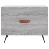 Coffee Tables 2 pcs Grey Sonoma 50x50x40 cm Engineered Wood 829345