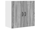 Wall Cabinet PORTO Grey Sonoma 60 x 31 x 80 cm Engineered Wood 885401