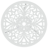 Bistro Set White Cast aluminium Small Durable Bistro Set 317752
