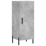 Highboard Concrete Grey 34,5x34x180 cm Engineered Wood 3200141