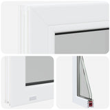 Cellar Window Internal Colour White RISOR 30 x 60 cm 42047976