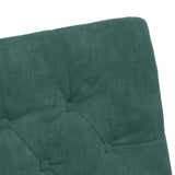 Dining Chairs with Wheels 2 pcs Dark green 58 x 67 x 97 cm 42017868