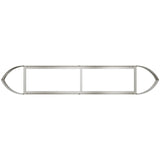 Raised Garden Bed Stainless Steel 220 x 40x 40 cm Steel 8011723