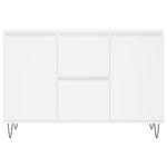 ZNTS Sideboard White 104x35x70 cm Engineered Wood 827204