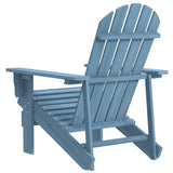 Garden Chair Blue Solid fir wood Medium Ergonomic 315875
