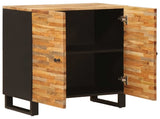 Storage Sideboard Brown 60 x 33 x 75 cm Solid Mango Wood 4018298