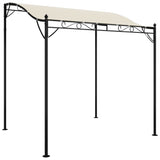 Canopy Cream 2x2.3 m 180 g/m Fabric and Steel 362391