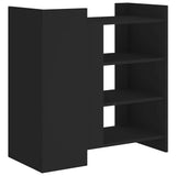 Sideboard Black 73.5x35x75 cm Engineered Wood 848403