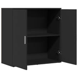 Sideboard Black 79x38x80 cm Engineered Wood 840514