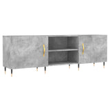 TV Cabinet Concrete Grey 150x30x50 cm Engineered Wood 829080