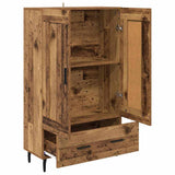Highboard Old Wood 69.5 x 31 x 115 cm Engineered Wood 882577