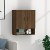 Wall Cabinet Brown Oak 60x31x70 cm Engineered Wood 817590