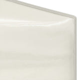 Folding Party Tent with Sidewalls Cream 3x3 m 93522